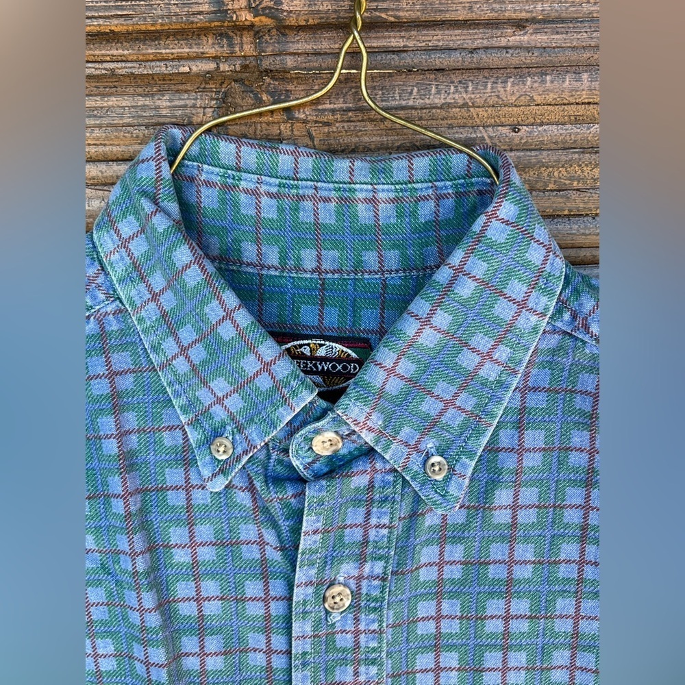 Vintage Creekwood Long Sleeve Button Up Medium - Picture 4 of 6